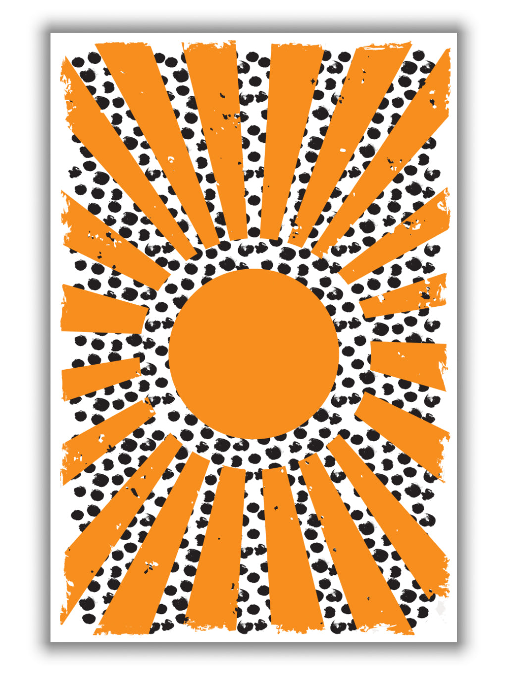 70's inspired sun