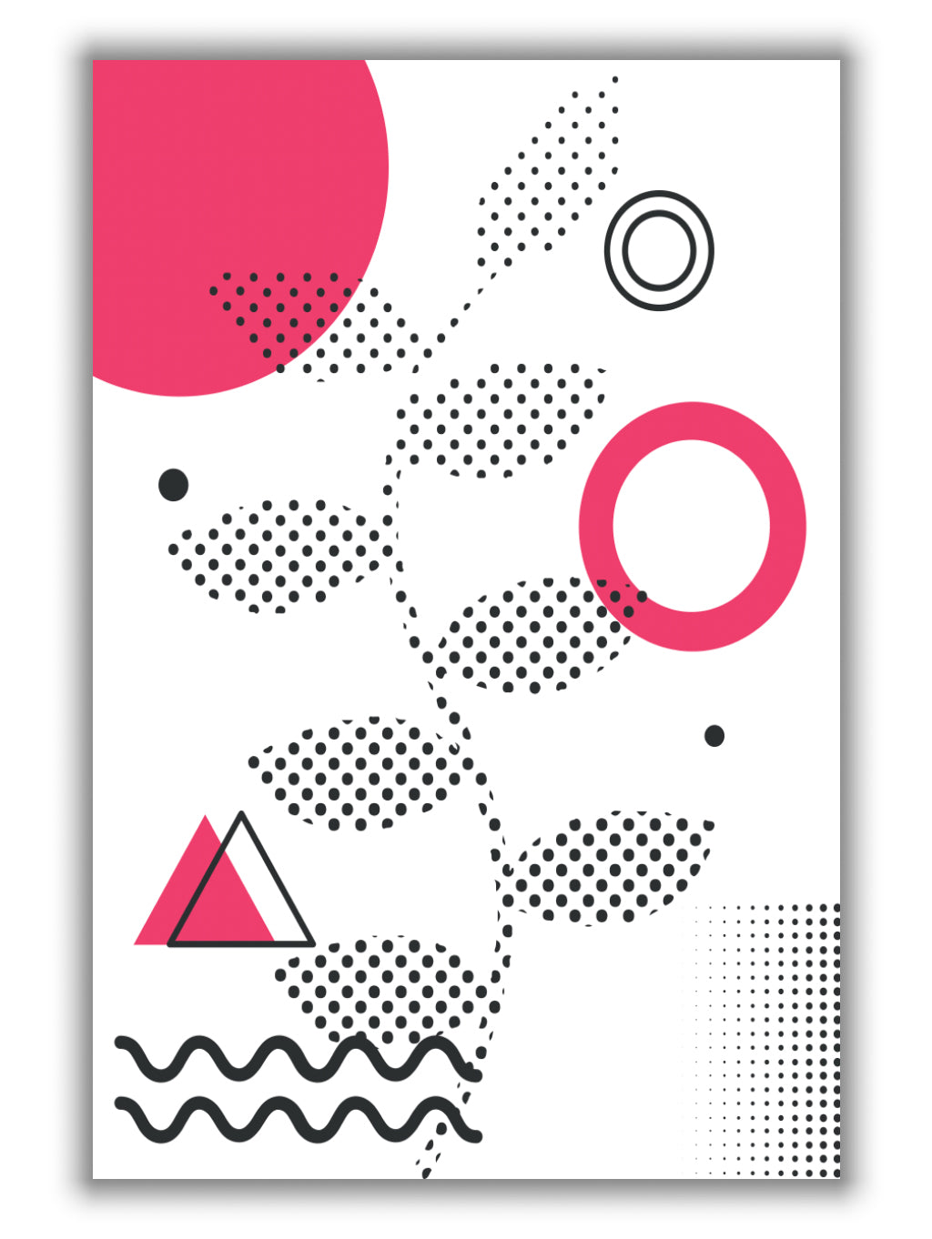 Abstract Halftone Shapes 1