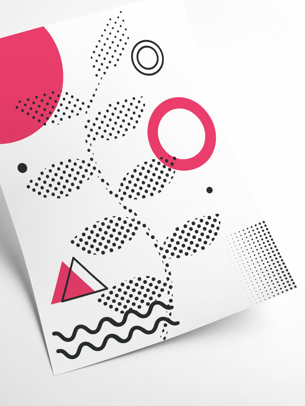 Abstract Halftone Shapes 1