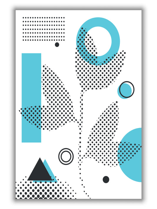 Abstract Halftone Shapes 3