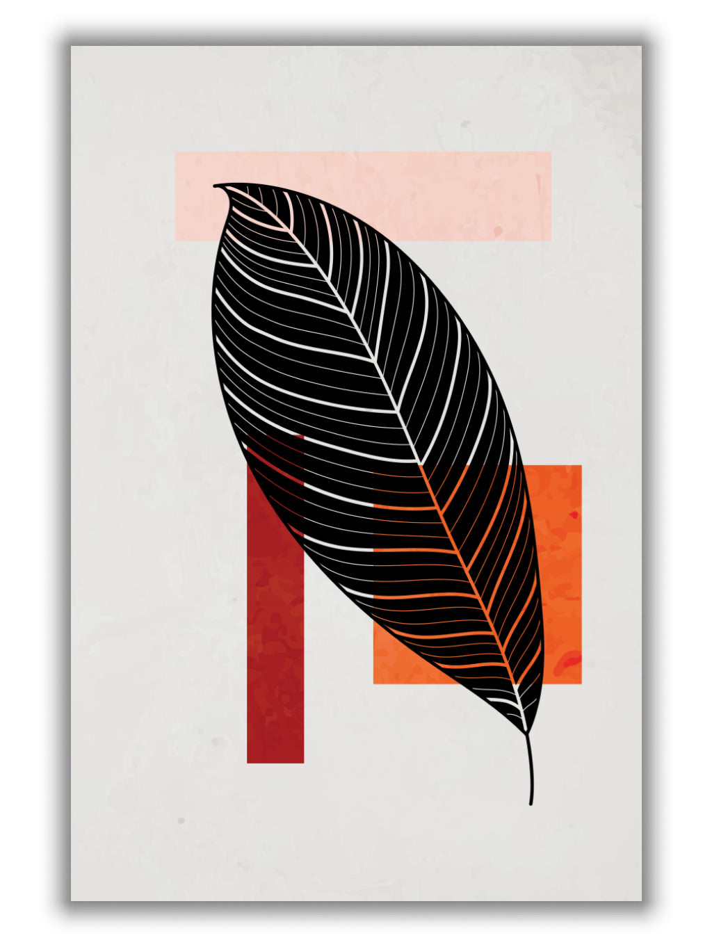 Abstract Leaf Vibe IIII