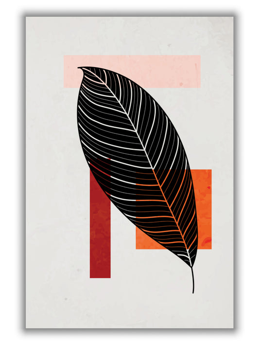 Abstract Leaf Vibe IIII