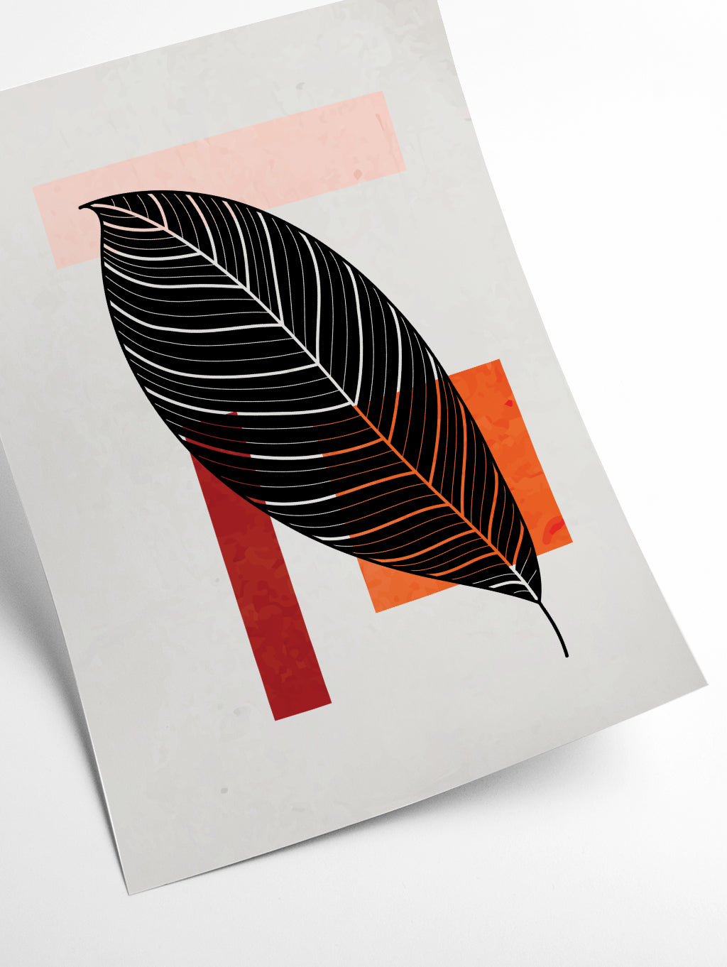 Abstract Leaf Vibe IIII