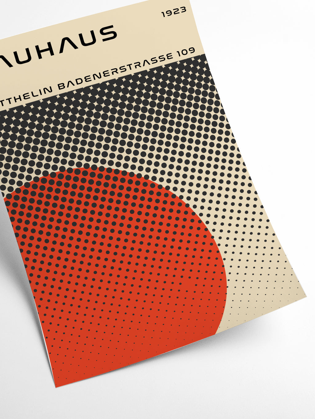 bauhaus geometric red vibe II