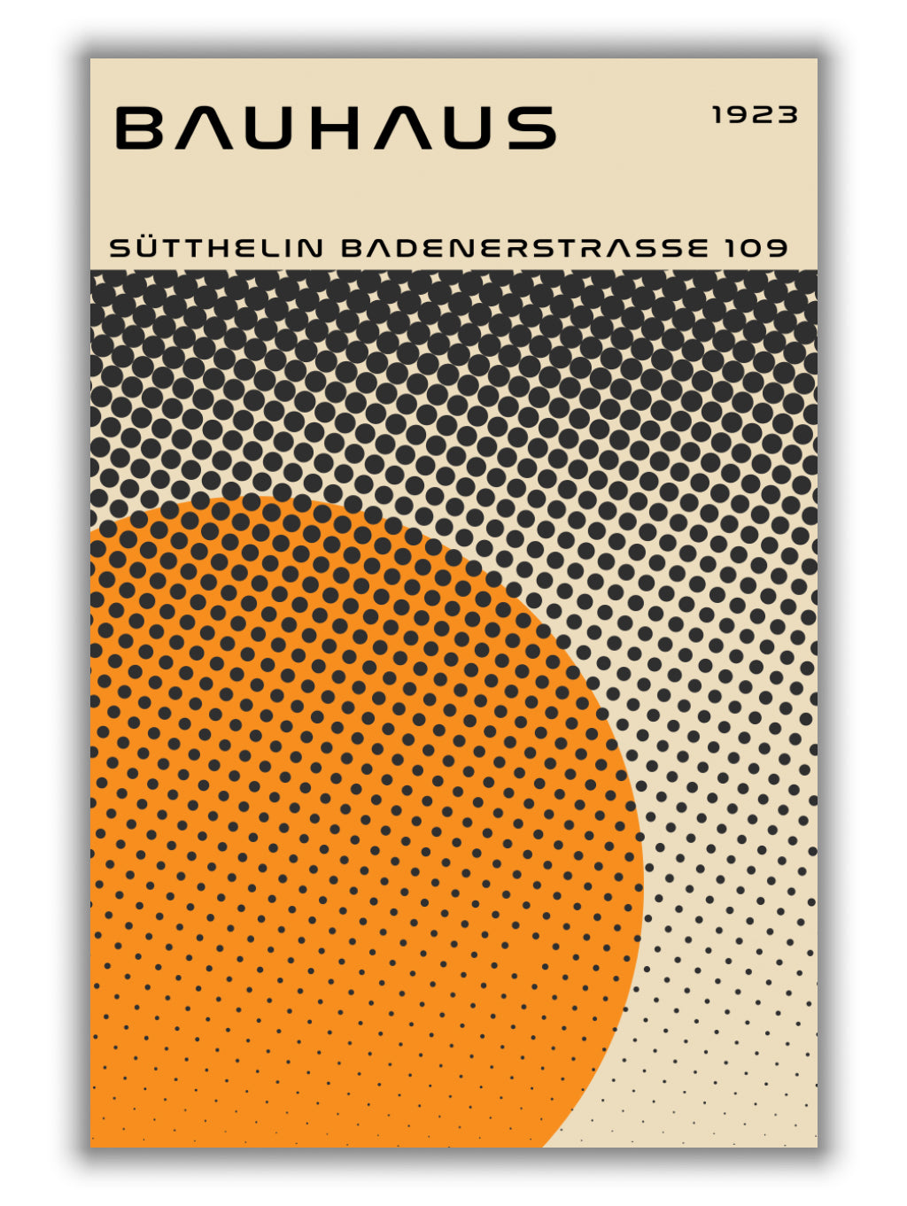 bauhaus geometric yellow vibe II
