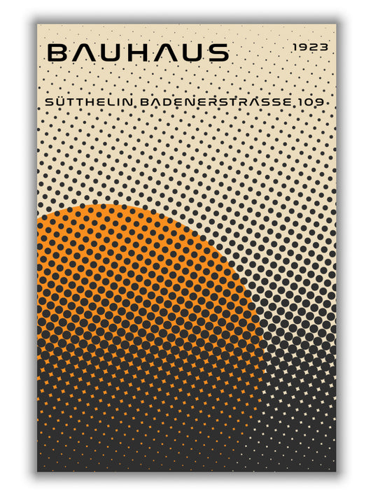 bauhaus geometric yellow vibe