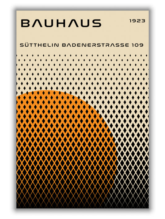 bauhaus geometric yellow