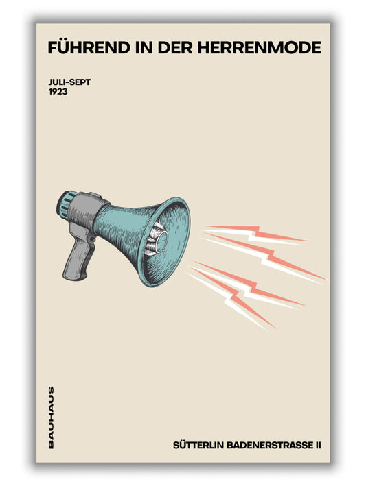 BAUHAUS MEGAPHONE