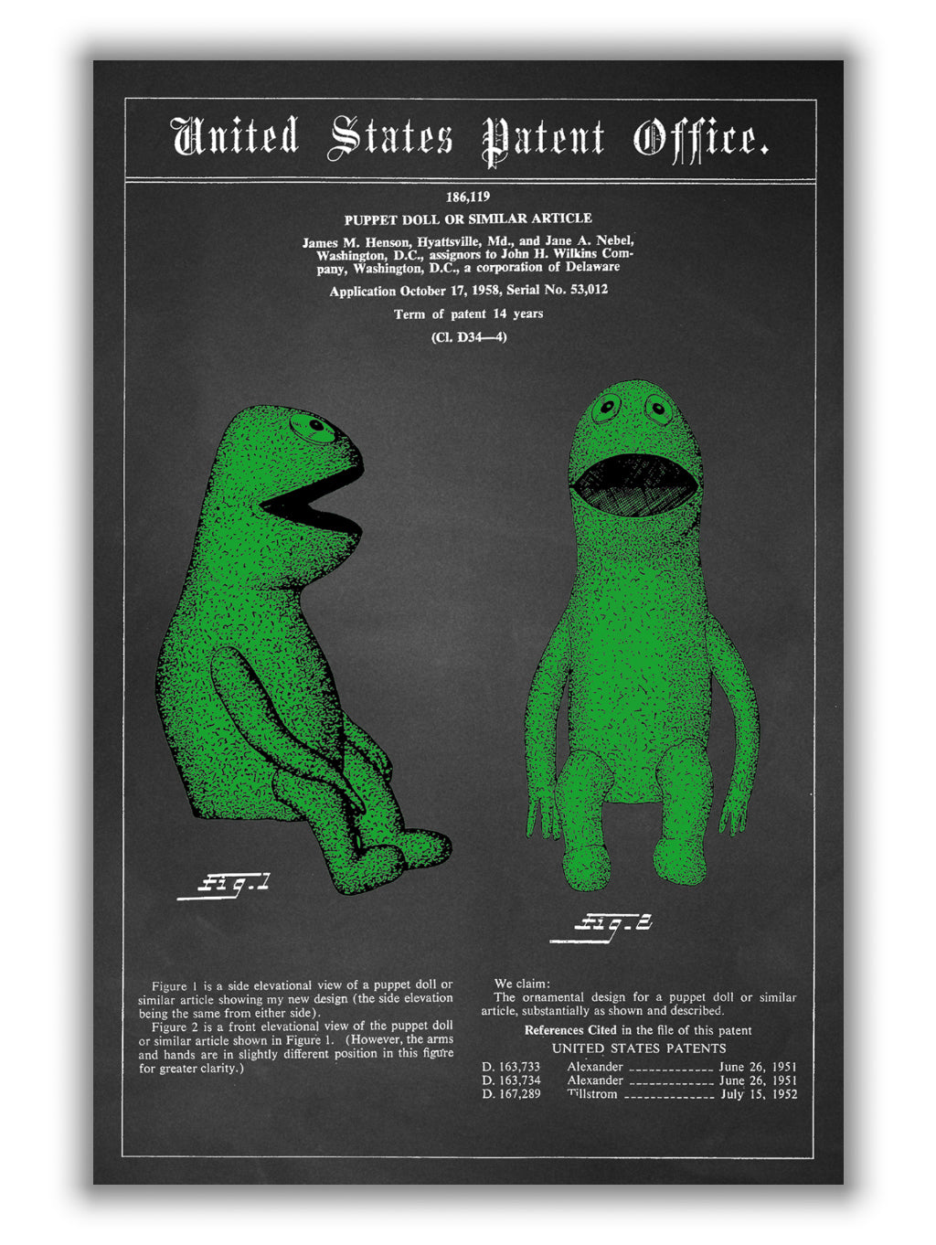 Kermit The Frog Patent