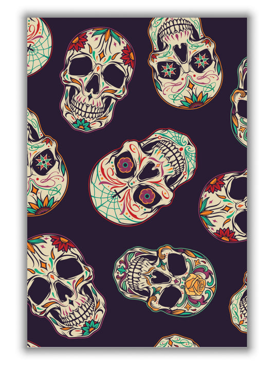Day of the dead skulls