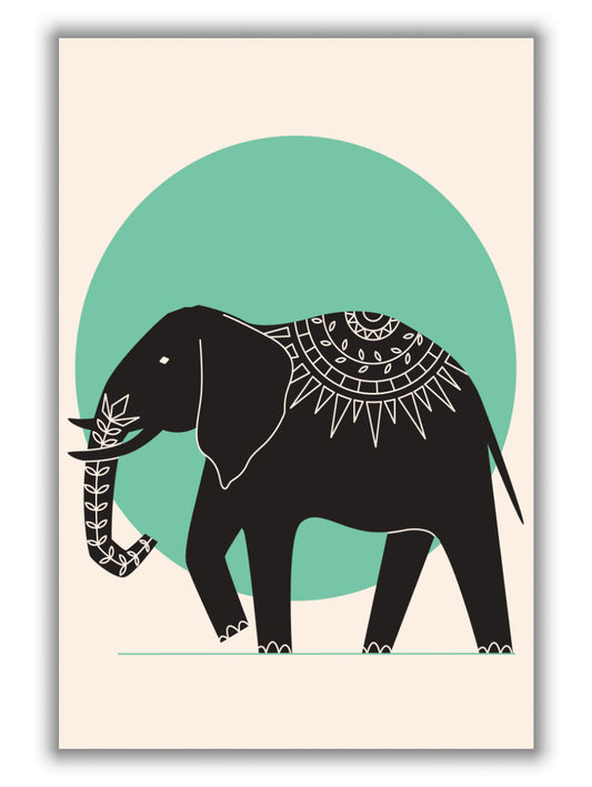 Elephant Green Moonlight