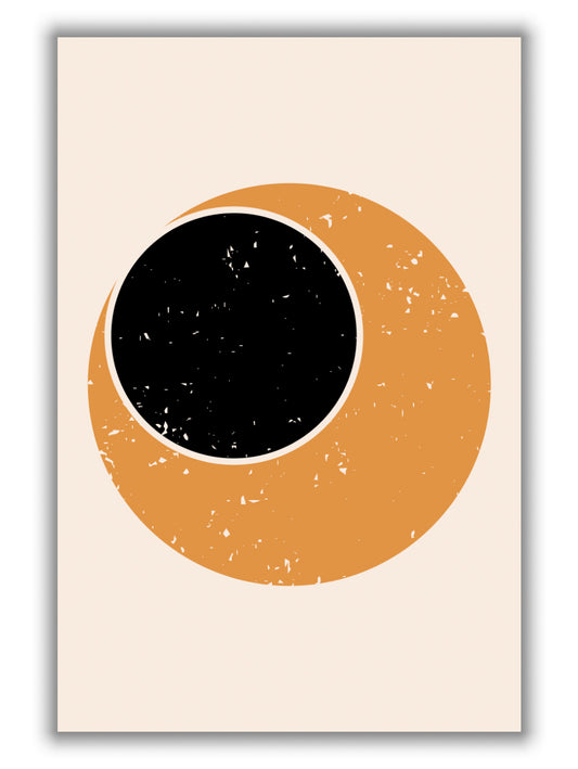 abstract contemporary sun