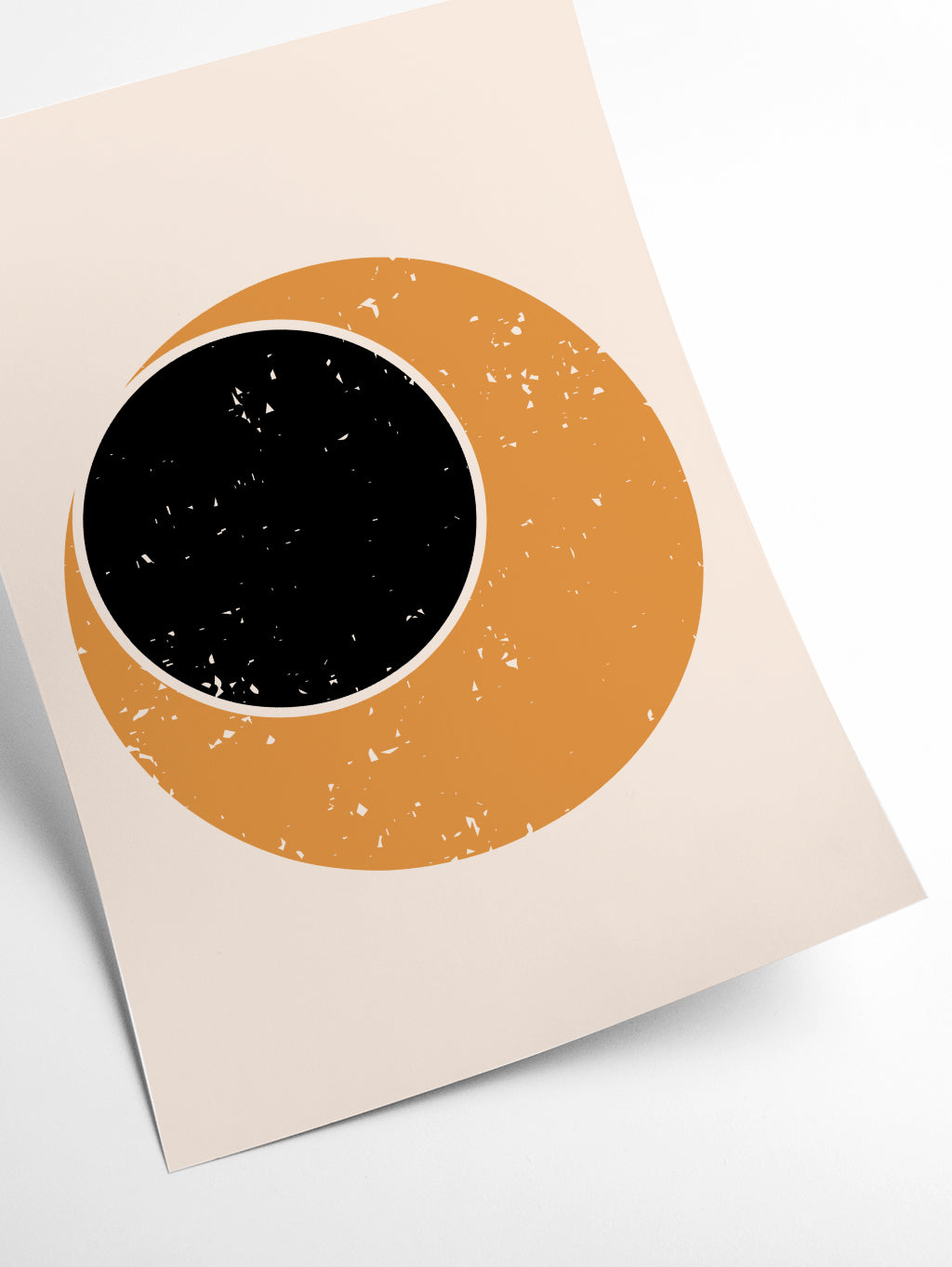 abstract contemporary sun