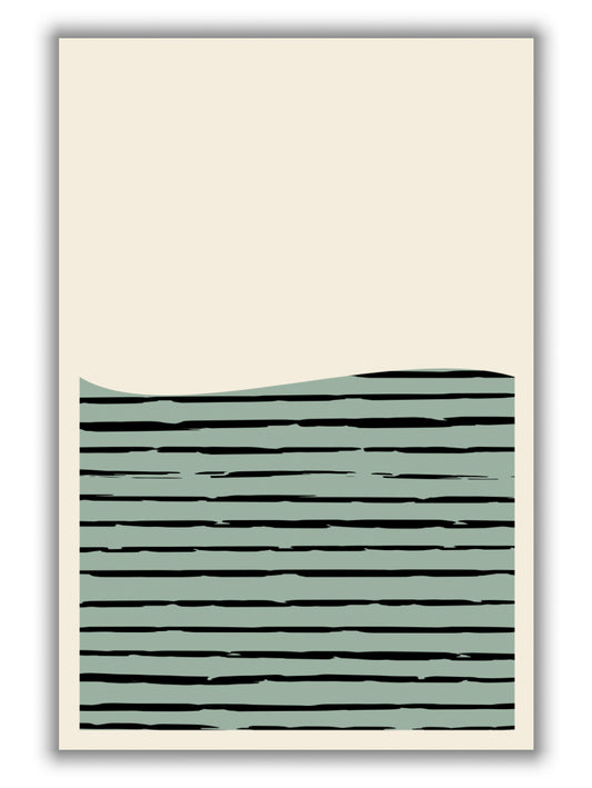 Green minimal Midcentury