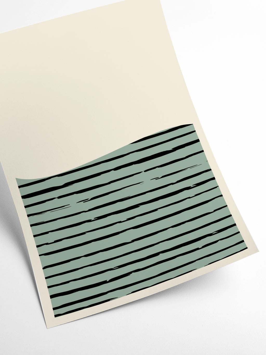 Green minimal Midcentury