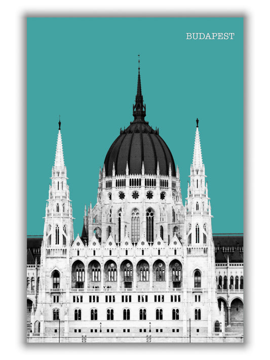 Halftone Budapest green