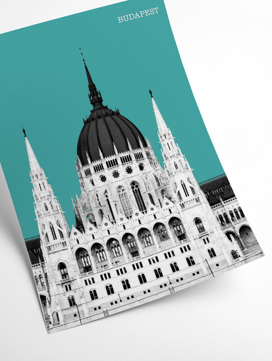 Halftone Budapest green