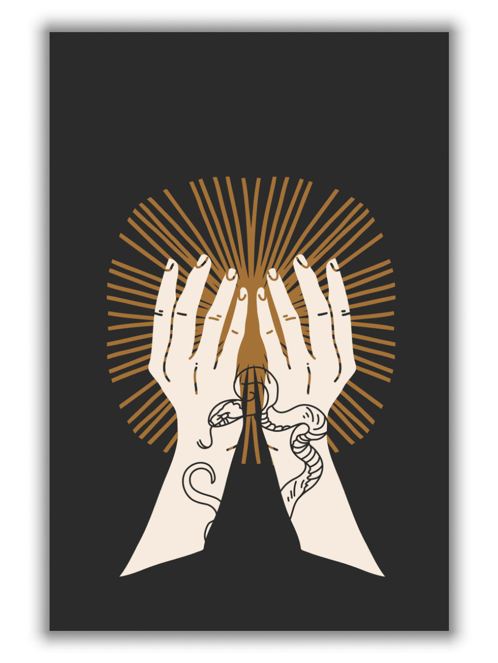 Hand Drawn spiritual