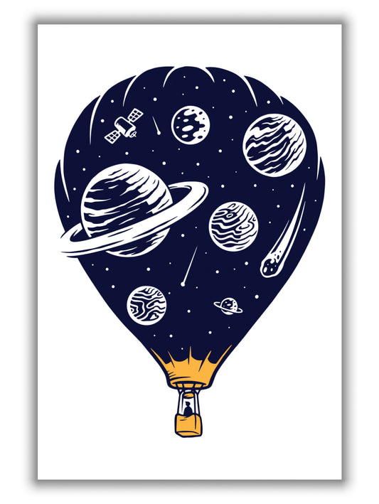 Hot air baloon universe