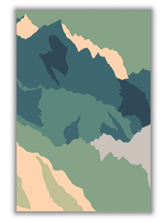 Japanese mountain range