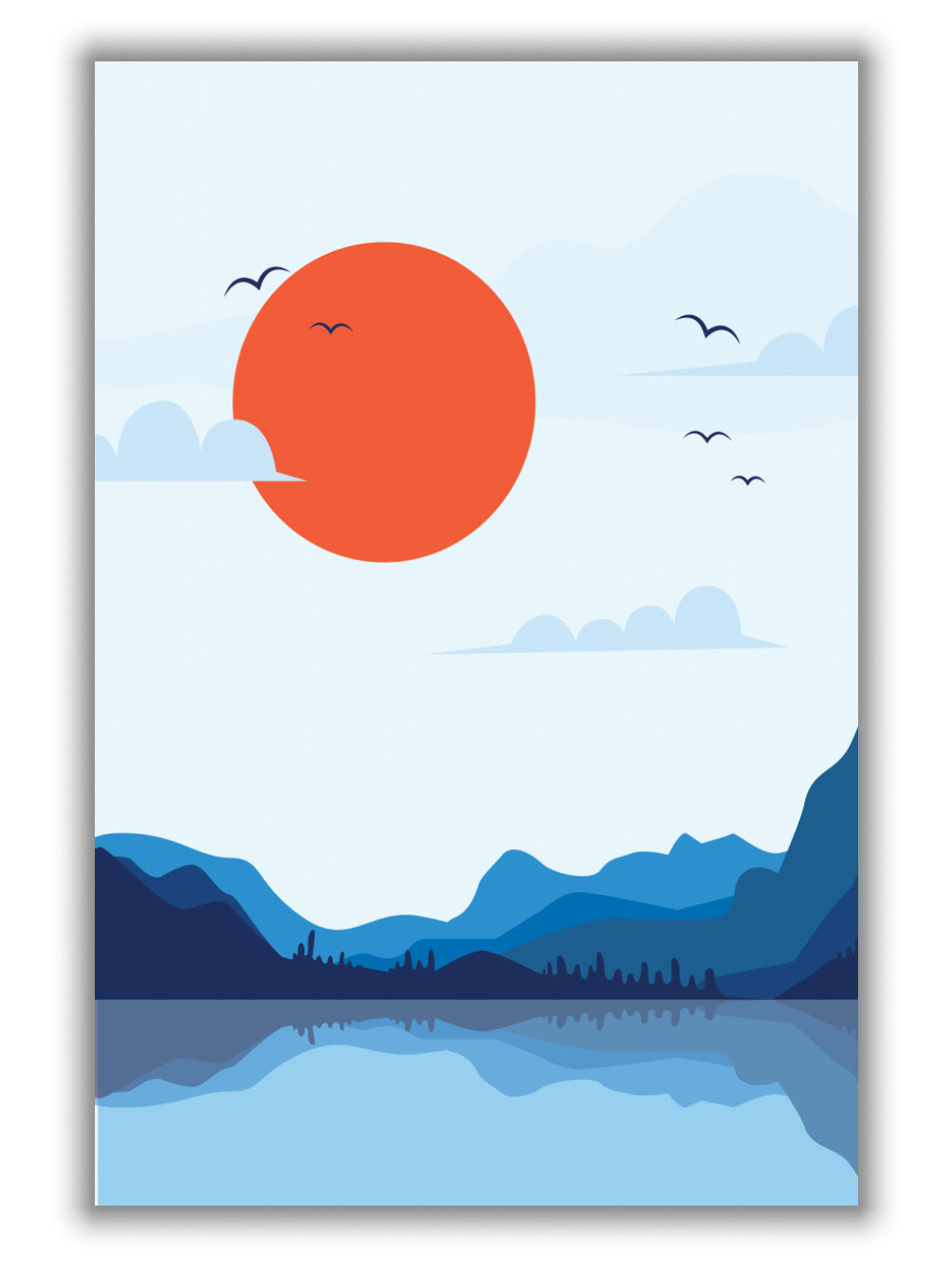 japanese sunset