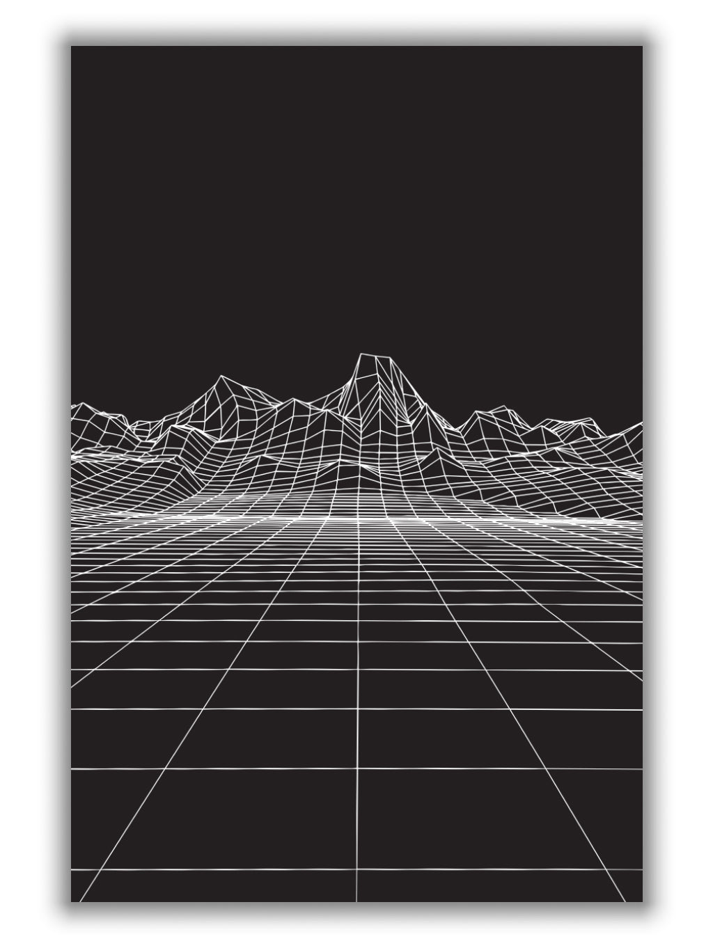 line mountains #2