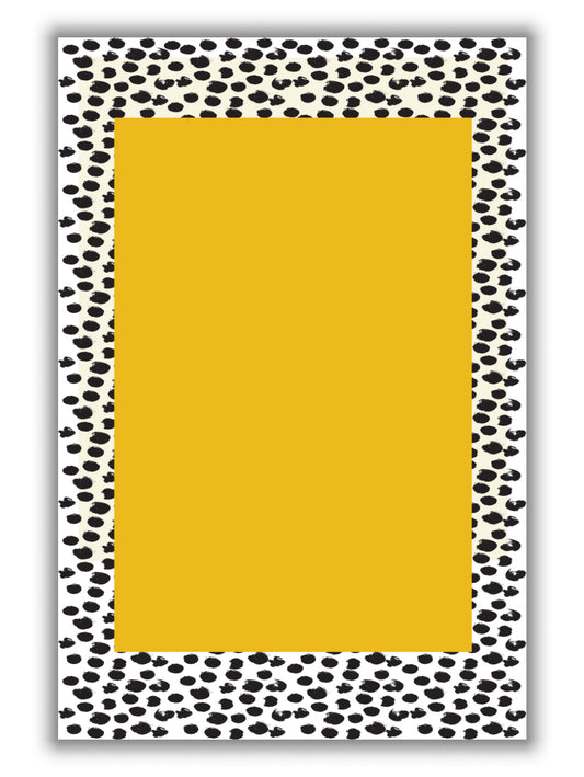 Minimal Yellow Poster