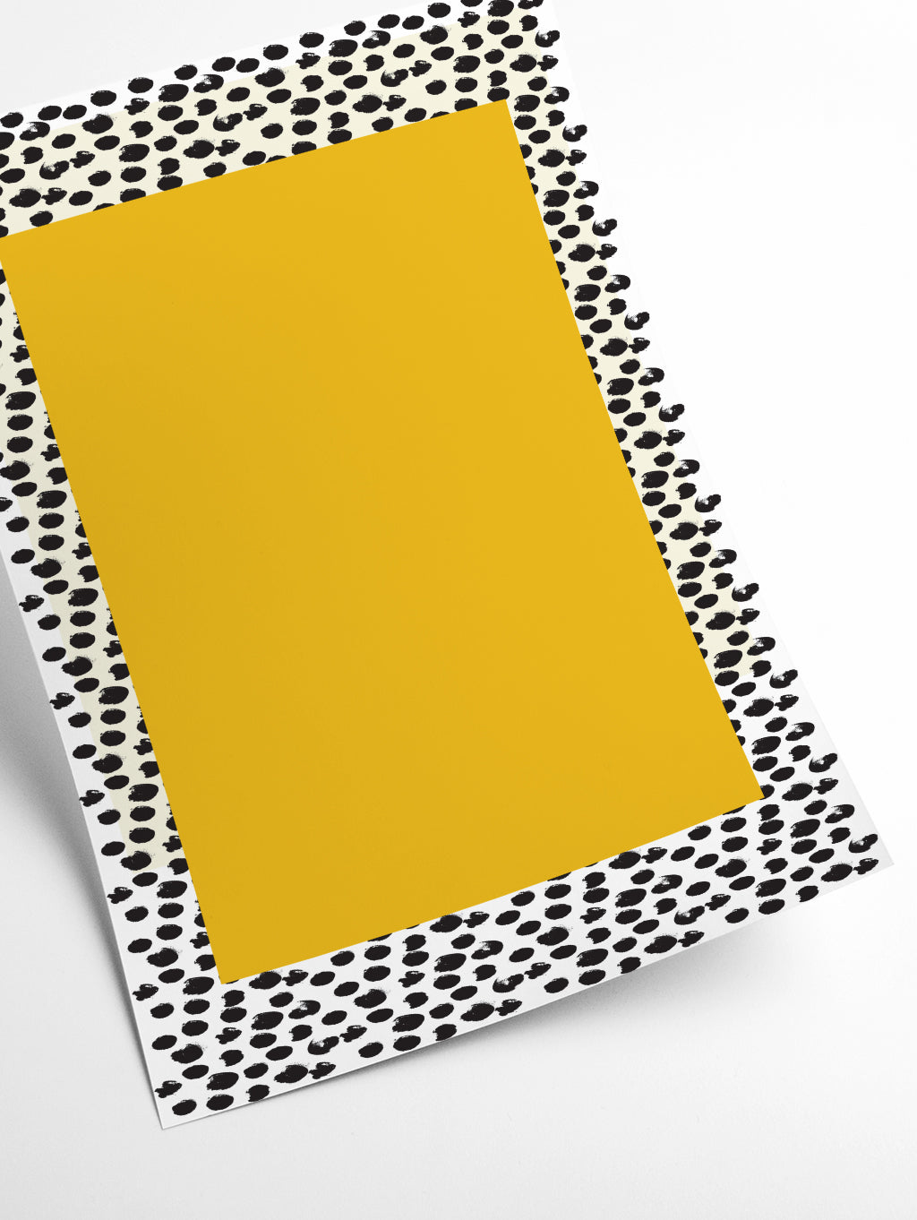 Minimal Yellow Poster