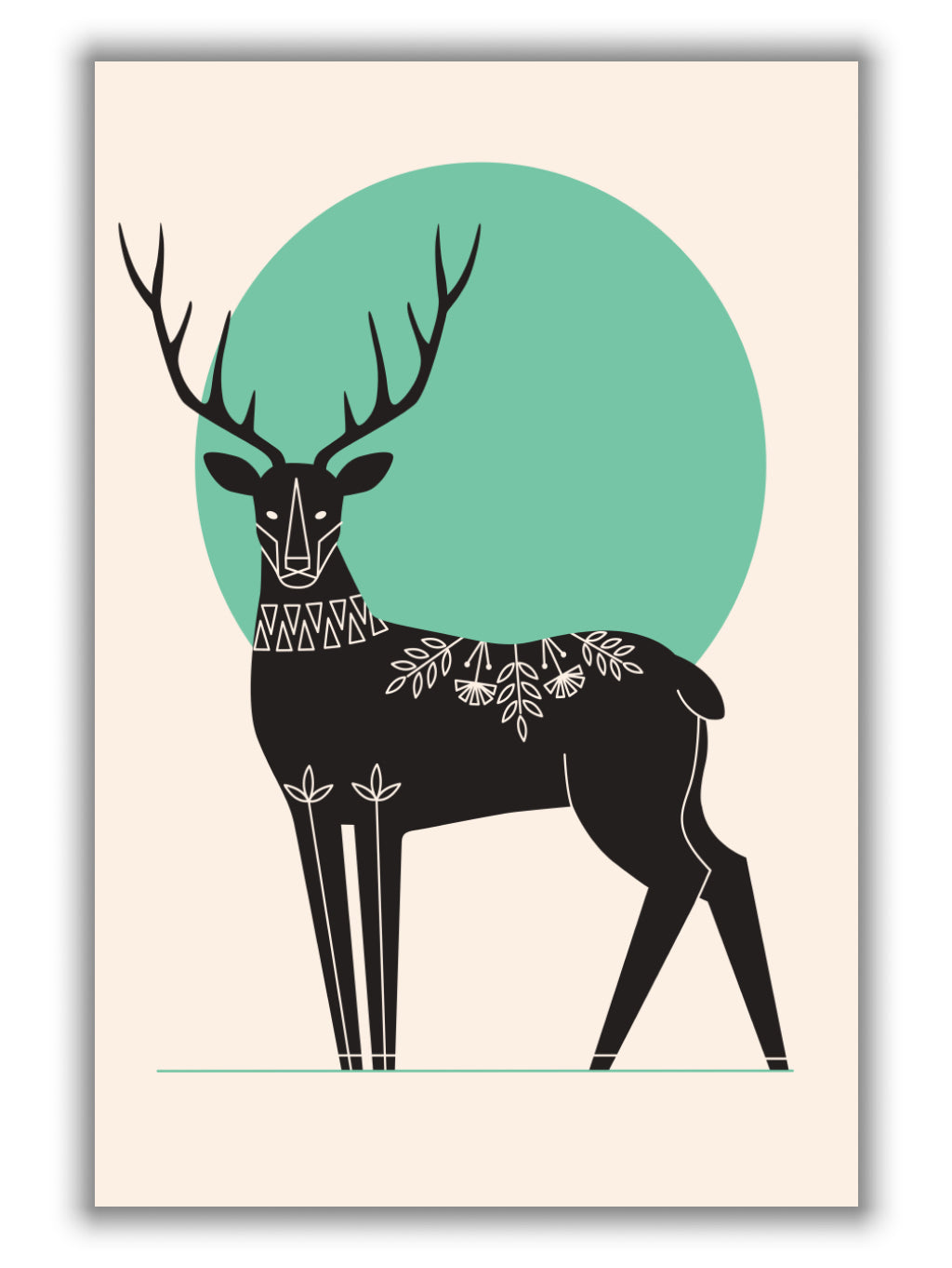 Moonlight Deer