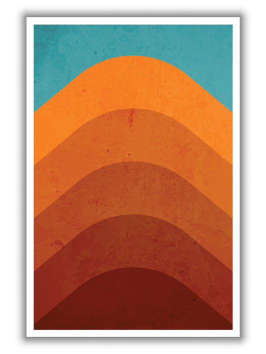 Orange mountain