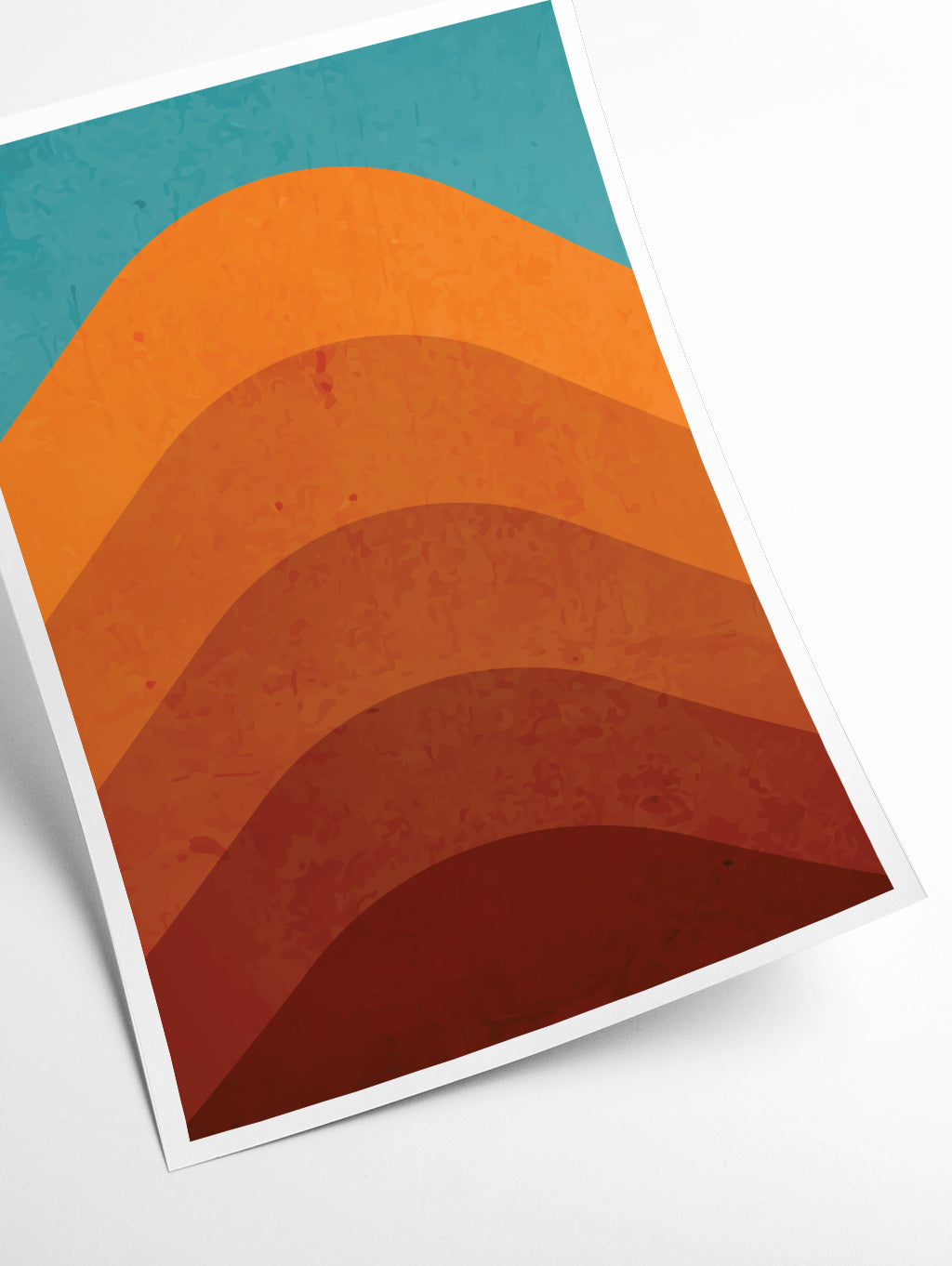 Orange mountain