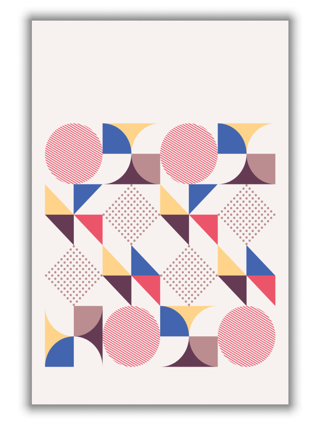 retro geometric 1