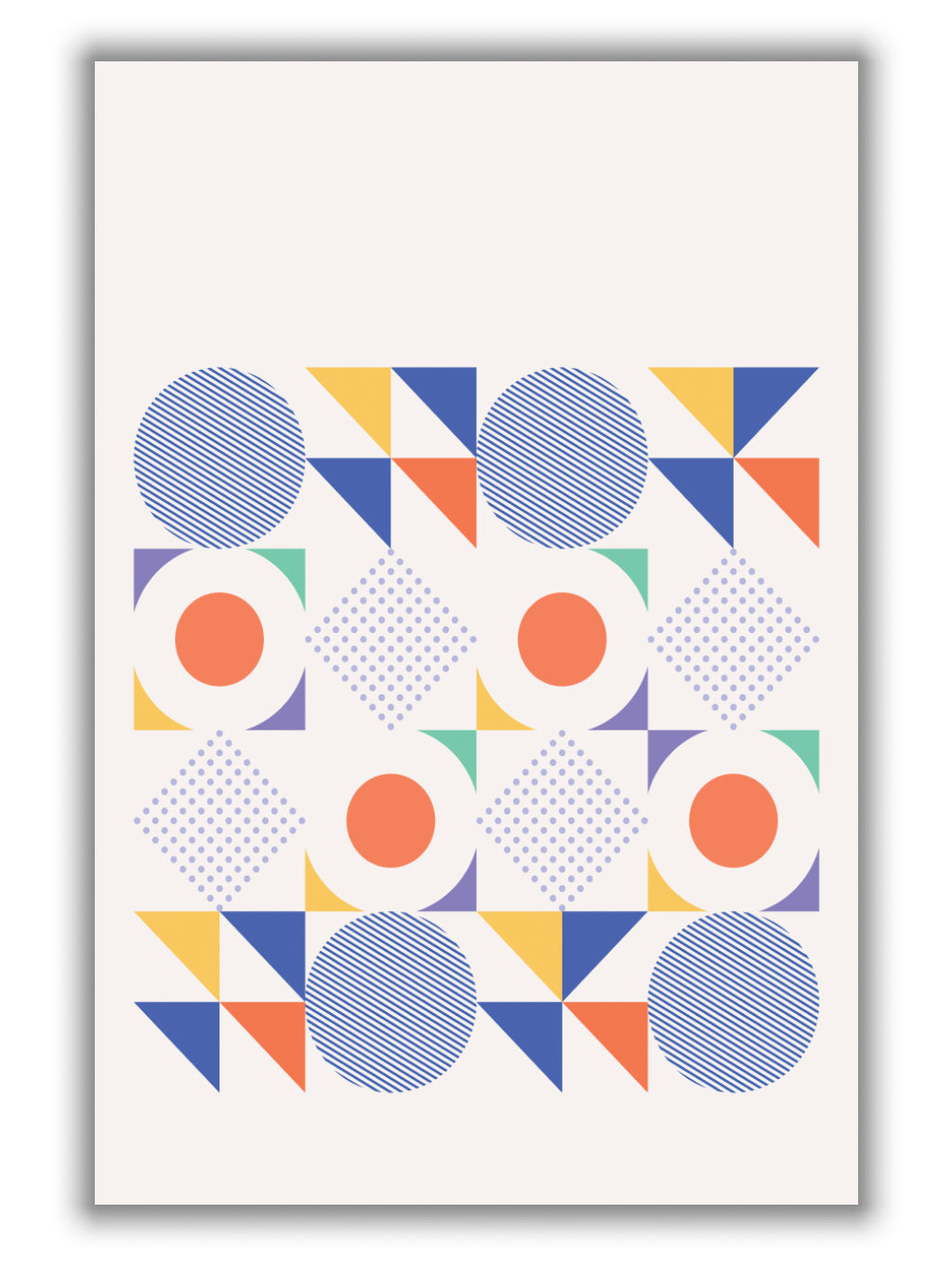 retro geometric 2