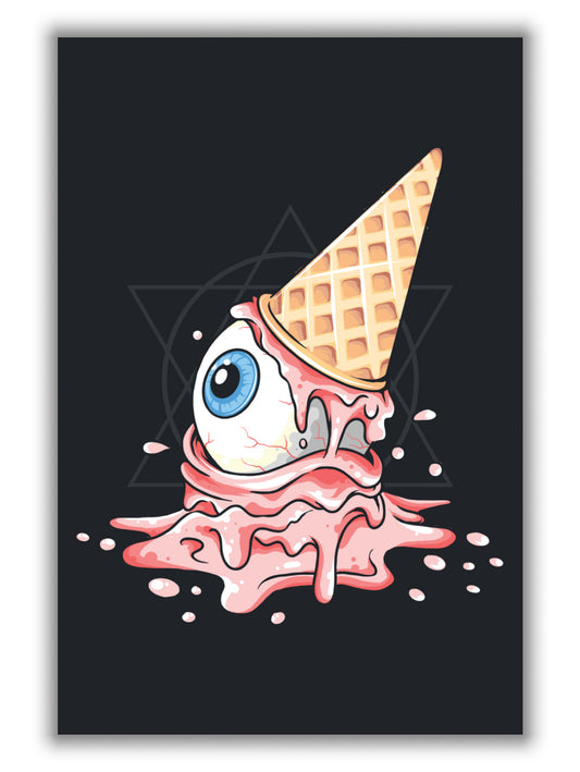 Strawberry Eyeball Icecream