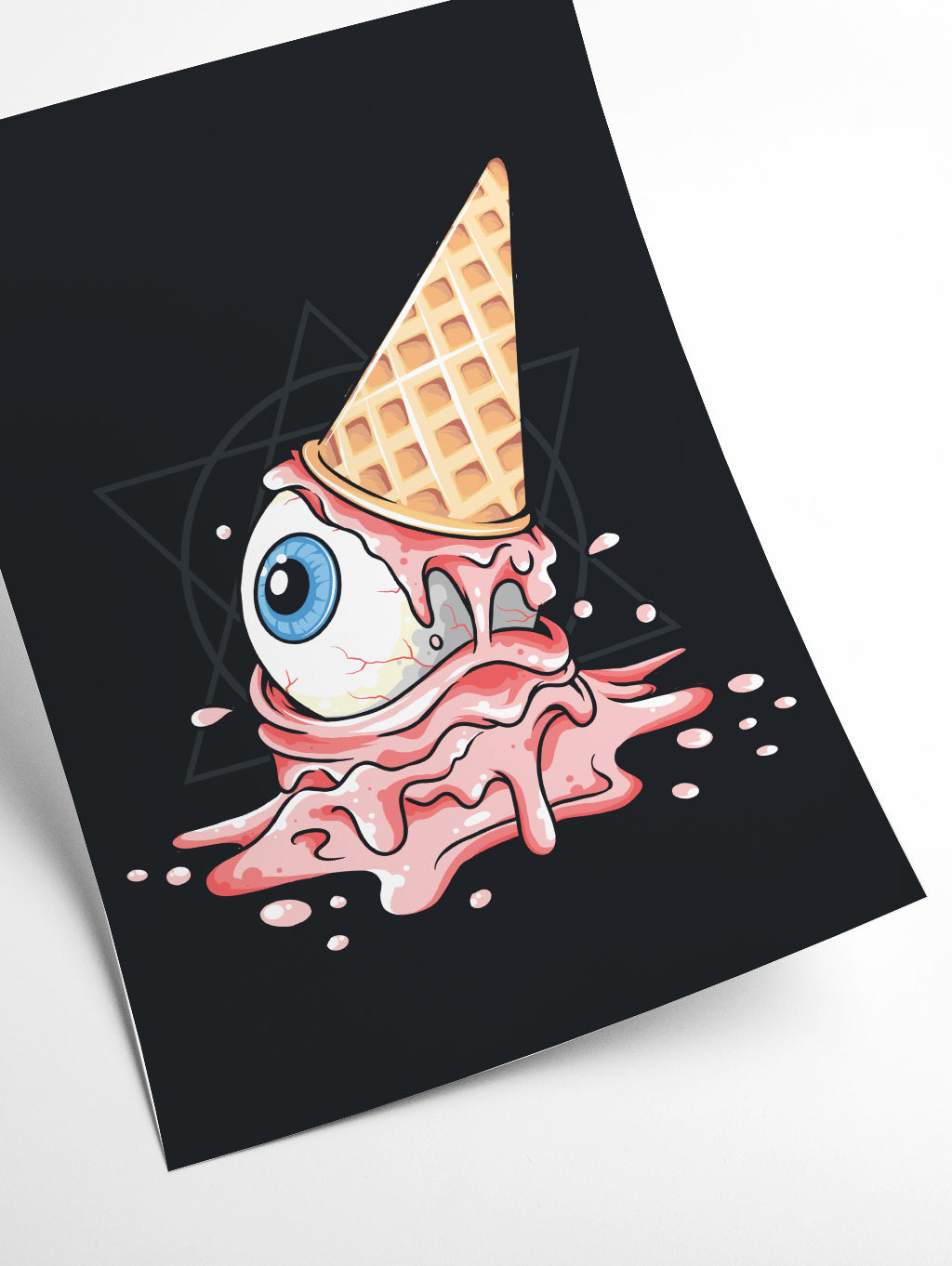 Strawberry Eyeball Icecream
