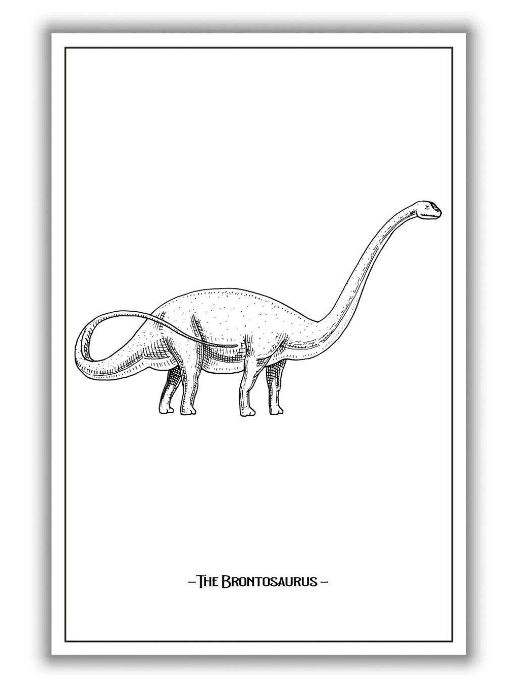 The brontosaurus
