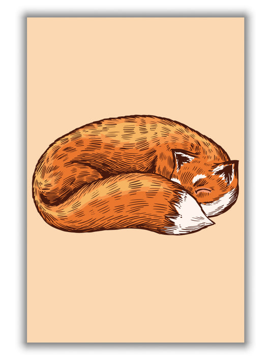 The sleeping fox