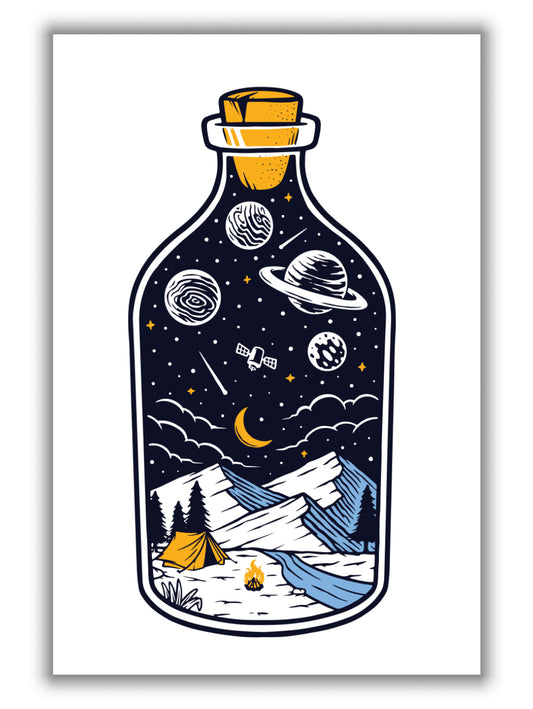 The universe in a bottle