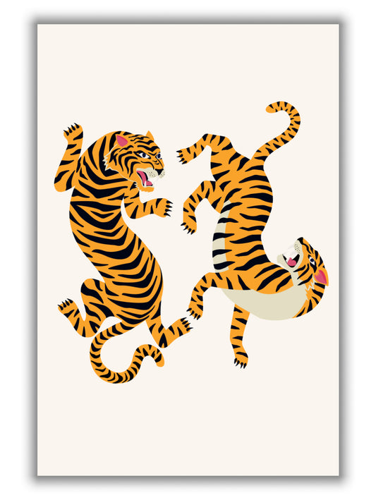 Two tigers