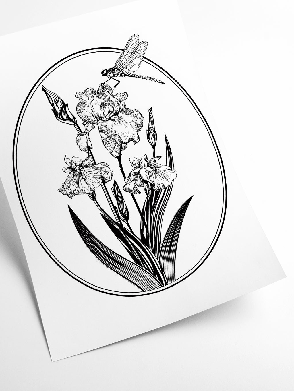 Vintage Beautiful Flower