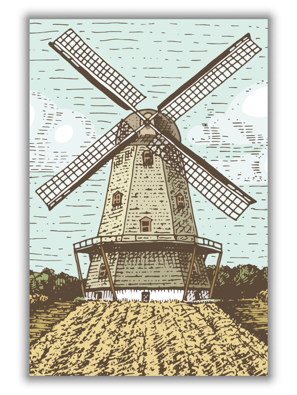 Vintage Windmill