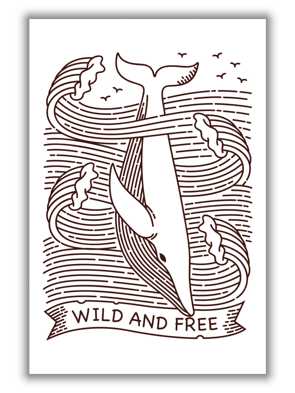 Wild and Free Whale