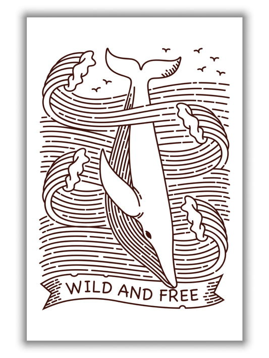 Wild and Free Whale