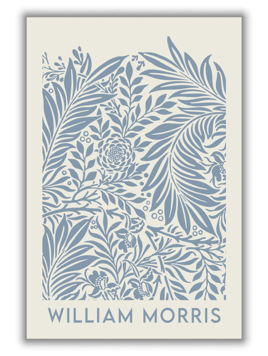 William Morris- Blue Wild Flowers