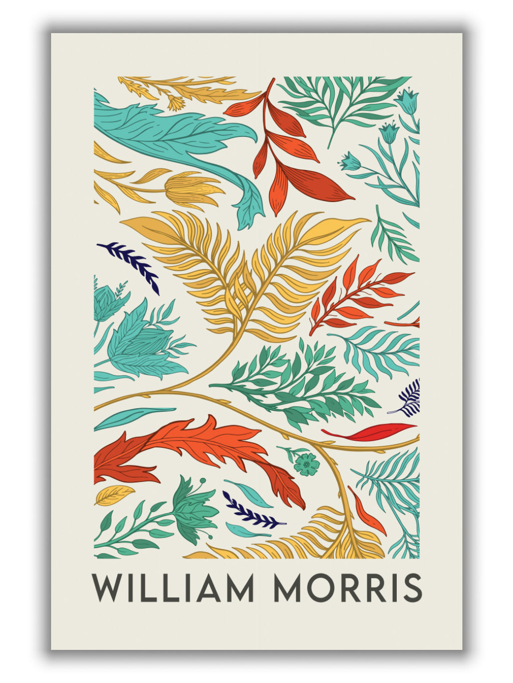 William Morris- Vibrant Wild Flowers