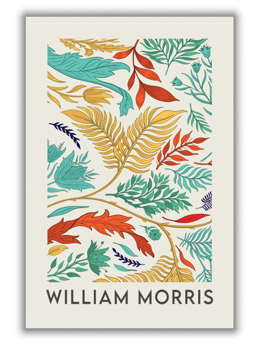 William Morris- Vibrant Wild Flowers