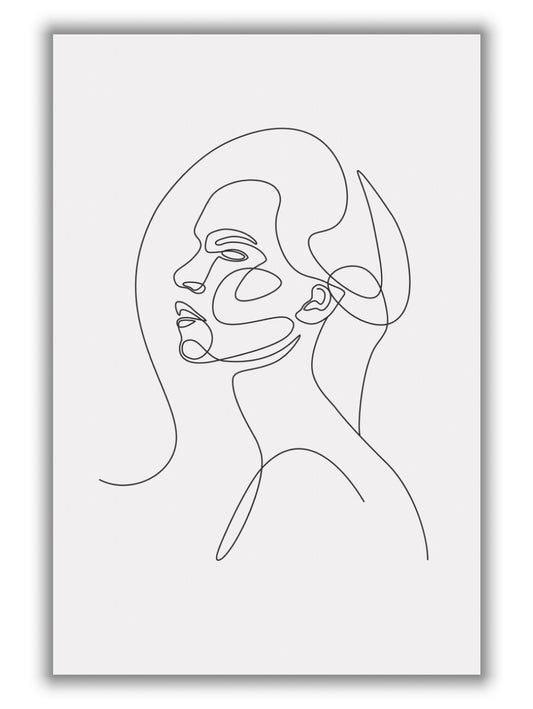 Woman Line Drawing