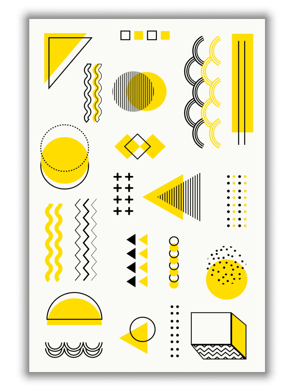 Yellow Shapes