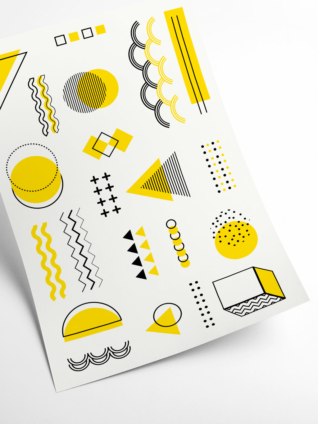 Yellow Shapes