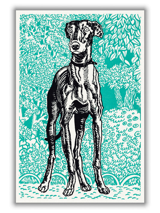 Greyhound (1912) by Moriz Jung